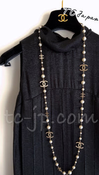 CHANEL 11A Black Silk Blend Shimmer Dress 38 シャネル ラメ プリーツ ブラック・ワンピース ドレス 即発