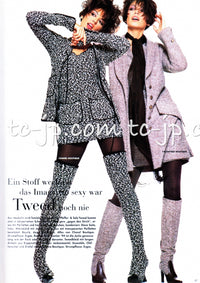 CHANEL 94A Black White Cardigan Jacket & Dress Set 38 シャネル ブラック・ホワイト・カーディガン・ジャケット&ワンピース 即発