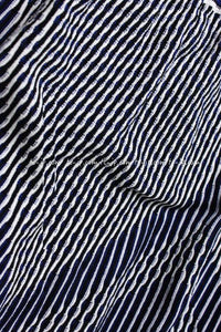 CHANEL 14S Navy White Stripe Stretch Knit Dress 34 シャネル ネイビー ストライプ ストレッチ ニット ワンピース 即発