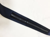 CHANEL 07S Dark Navy Silk Camellia Dress 34 42 シャネル ダークネイビー・シルク・カメリア・ワンピース 即発 - TC JAPAN