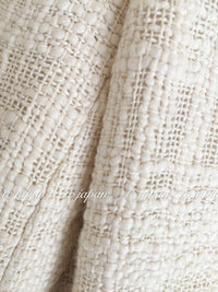 CHANEL 12PF Gripoix Button Ivory Tweed Jacket 36 38 シャネル グリポア宝石ボタン・アイボリー・ツイード・ジャケット 即発