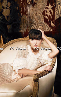 CHANEL 07PF Charcoal Alpaca Cardigan 34 36 38 シャネル アルパカ リボン チャコール・カーディガン 即発 - シャネル TC JAPAN