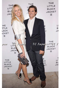 CHANEL 12C ivory Creme Lambskin Leather Jacket with Silver Collars 38 シャネル アイボリー・レザー・ジャケット即発