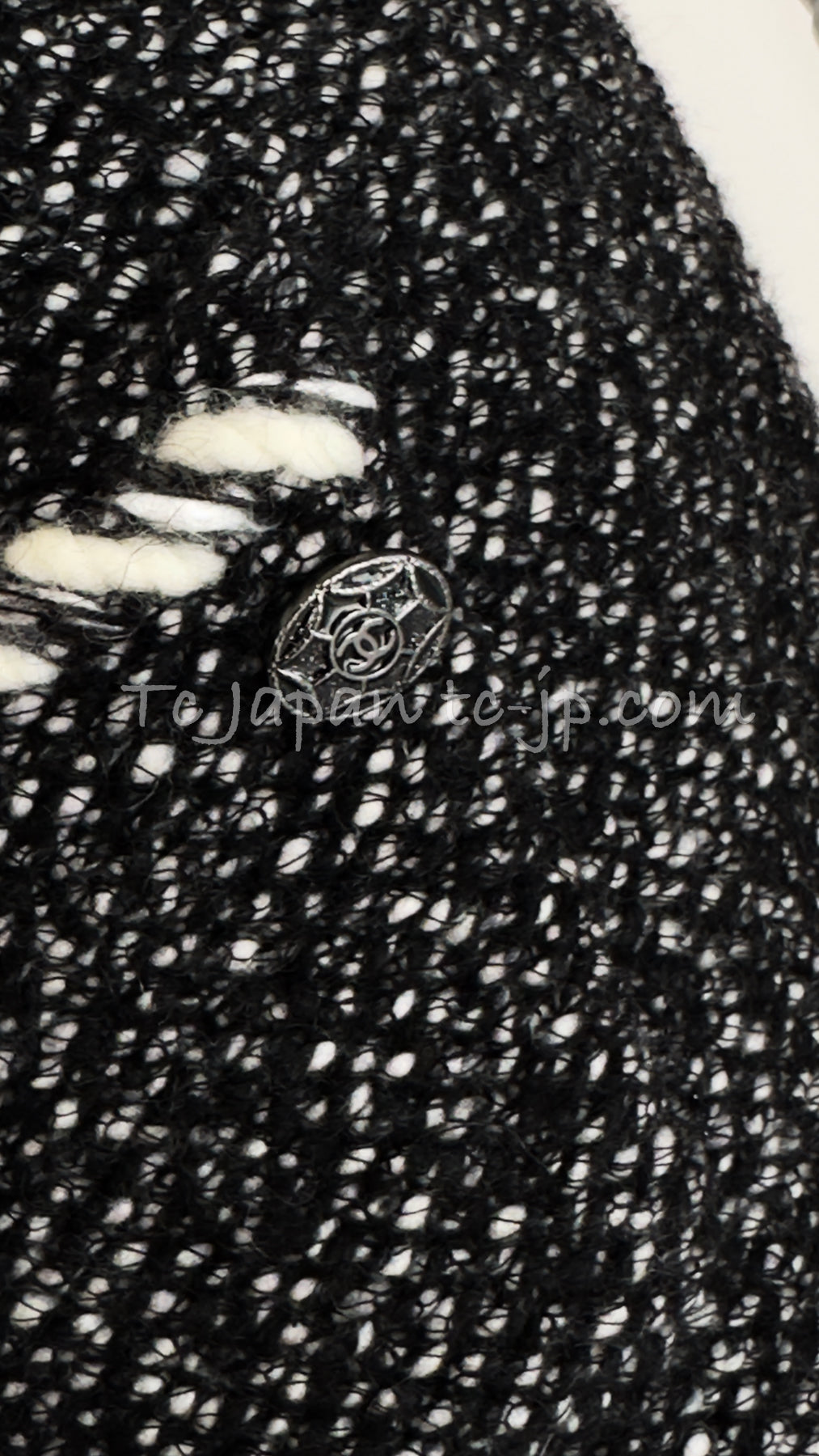 CHANEL 10A Black Fur Trimmed Cashmere Knit Dress 38 シャネル 安室奈美恵さん・ブラック・ファー・トリム・ニット・ワンピース 即発