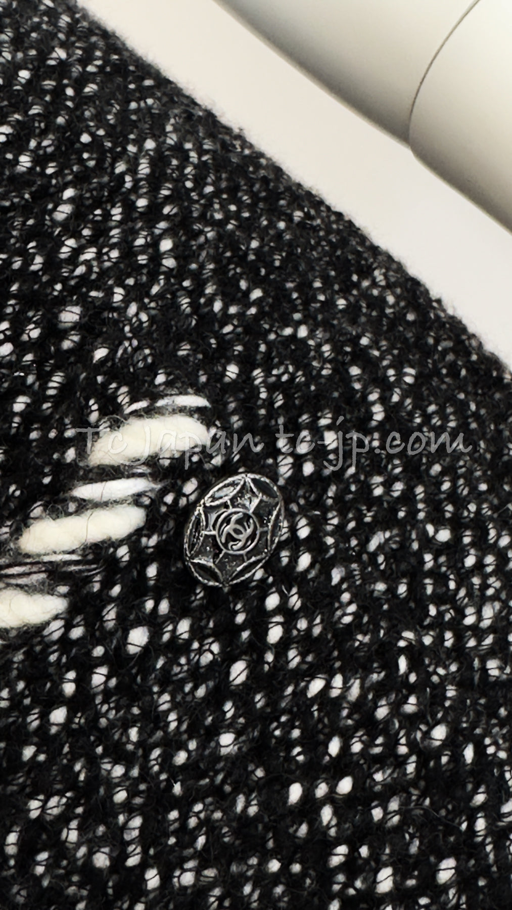 CHANEL 10A Black Fur Trimmed Cashmere Knit Dress 38 シャネル 安室奈美恵さん・ブラック・ファー・トリム・ニット・ワンピース 即発