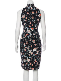 CHANEL 97S Black Sleeveless Flower Dress 38 40 シャネル 花柄ノースリーブ・ワンピース 即発 - CHANEL TC JAPAN