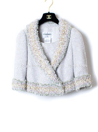 CHANEL 13C Multicolor Fringe Jacket Tops 36 38 シャネル ベルサイユ マルチカラー フリンジ ジャケット トップス 即発