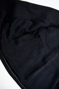 CHANEL 14B Black Metallic CC Buttons Wool Tweed Jacket 34 38 シャネル ブラック メタリック ココボタン ウール ツイード ジャケット 即発