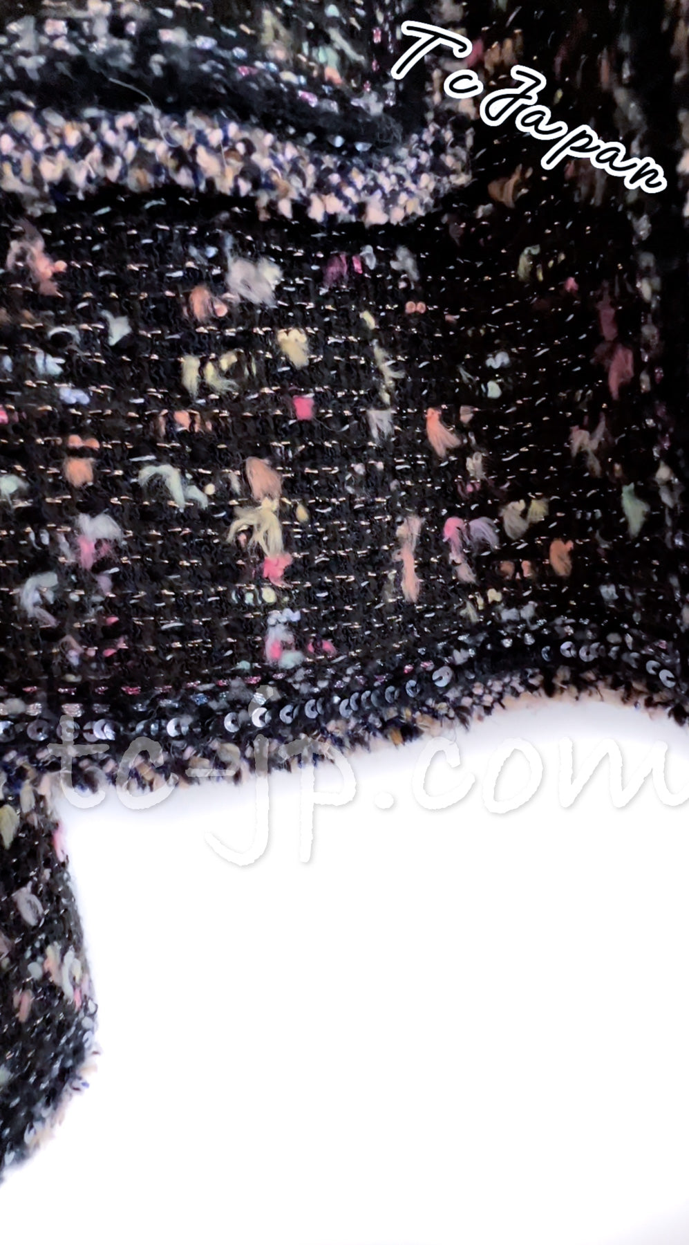 CHANEL 04A Multicolor Tweed Jacket Skirt Suit 38 シャネル マルチカラー ツイード ジャケット スカート スーツ 即発