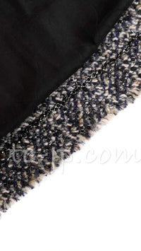 CHANEL 04A Multicolor Tweed Jacket Skirt Suit 38 シャネル マルチカラー ツイード ジャケット スカート スーツ 即発