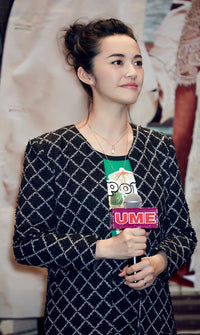 CHANEL 16S Black White Matelasse Plaid Print Coat 34 36 シャネル ブラック ホワイト マトラッセ コート 即発