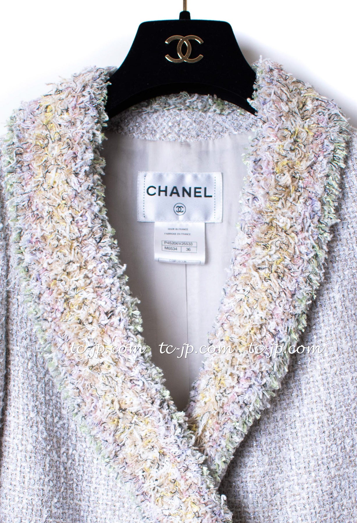 CHANEL 13C Multicolor Fringe Jacket Tops 36 38 シャネル ベルサイユ マルチカラー フリンジ ジャケット トップス 即発