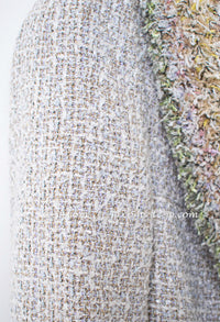 CHANEL 13C Multicolor Fringe Jacket Tops 36 38 シャネル ベルサイユ マルチカラー フリンジ ジャケット トップス 即発