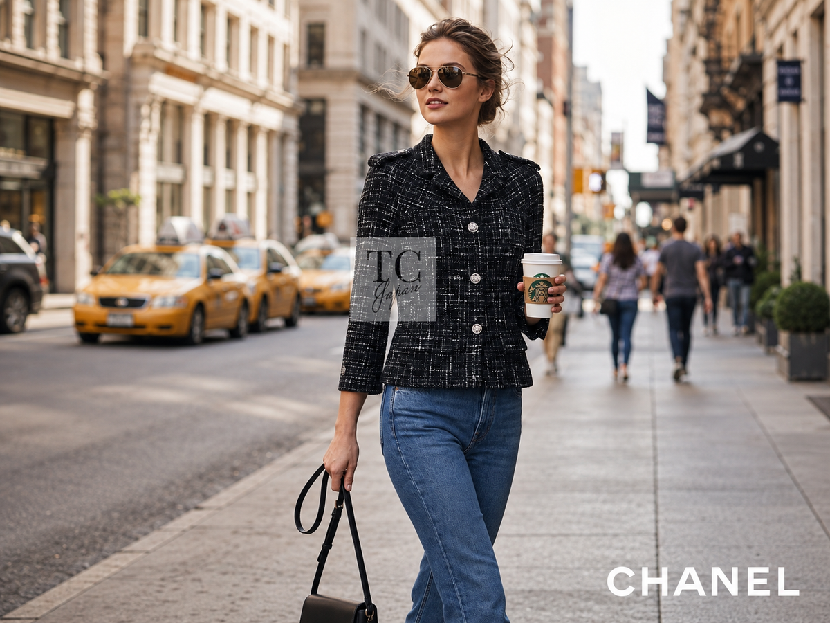 chanel tweed jacket 2006
