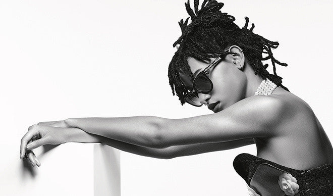 Willow Smith is the new face of Chanel eyewear 新しいシャネル・アイウェアの顔
