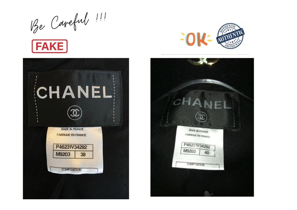 CHANEL 13PF label margin