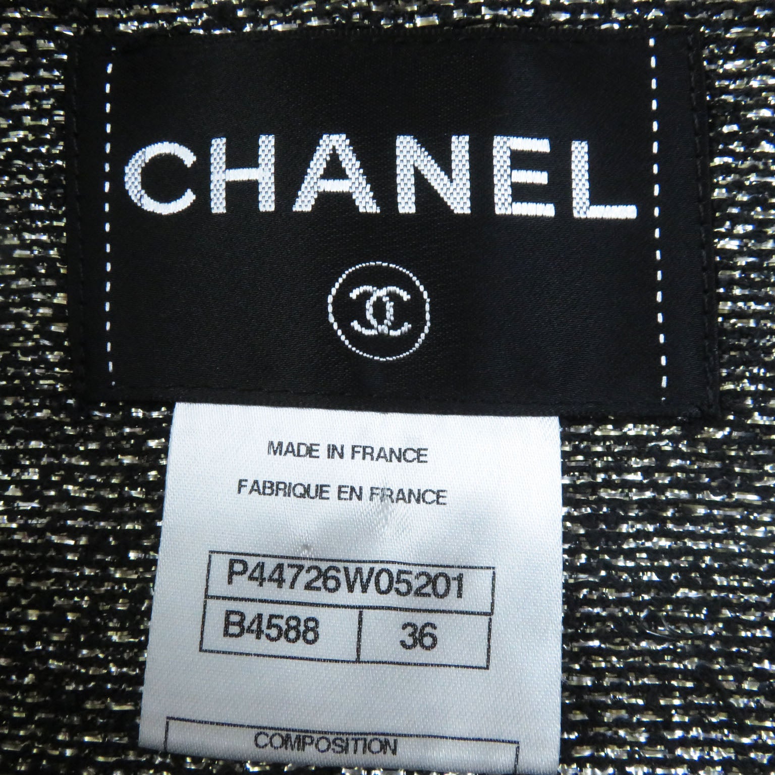 CHANEL ノーカラージャケット