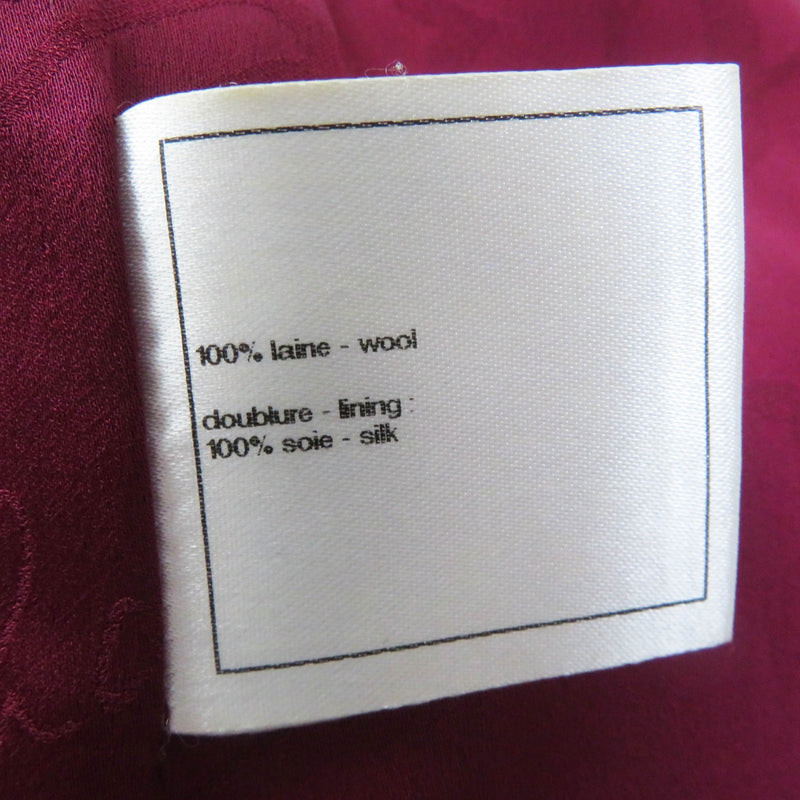 CHANEL ノーカラージャケット