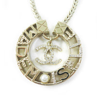 CHANEL gold CC logo crystal women's accessory / シャネル レディース ゴールド CCロゴ クリスタル アクセサリー