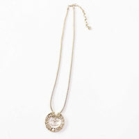 CHANEL gold CC logo crystal women's accessory / シャネル レディース ゴールド CCロゴ クリスタル アクセサリー