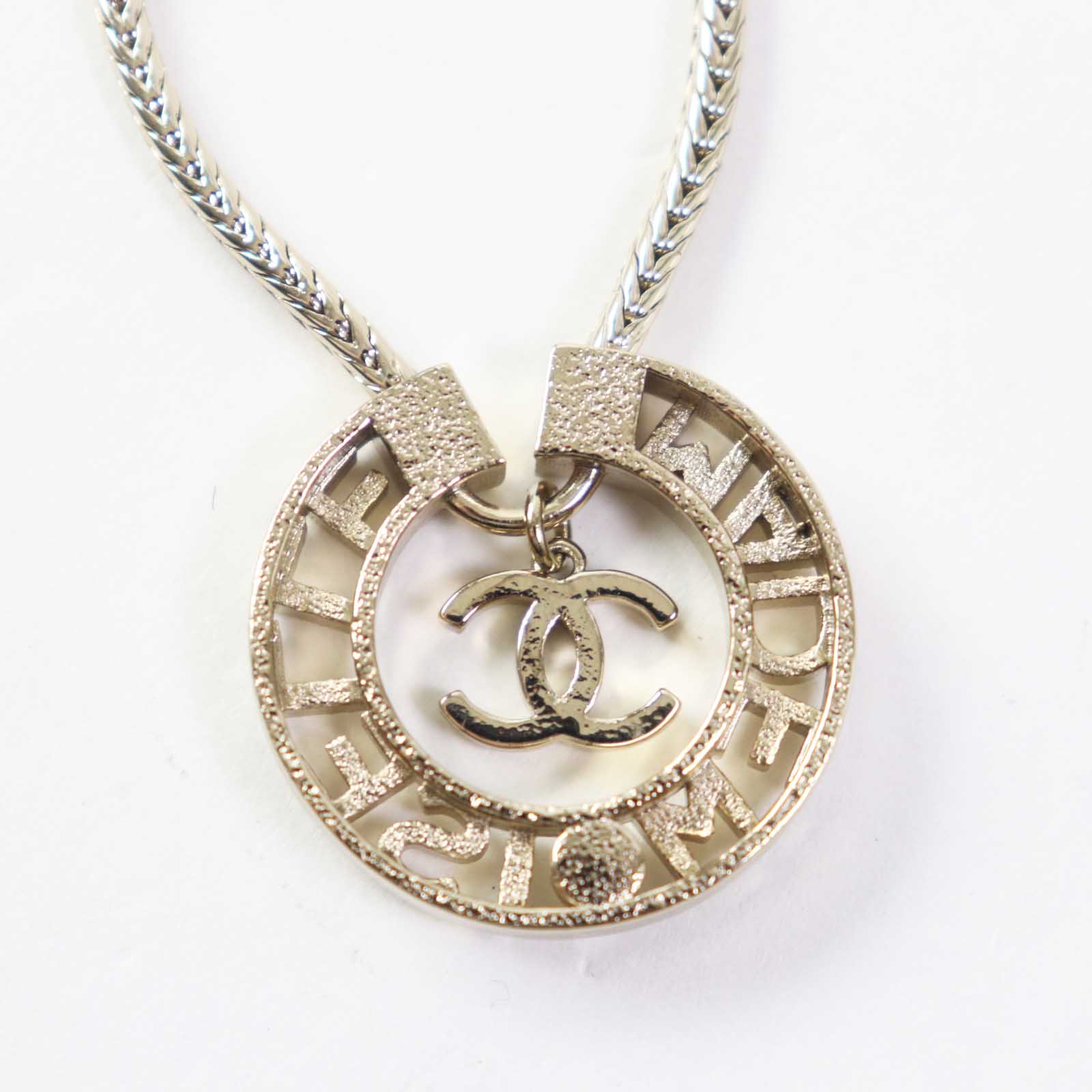 CHANEL gold CC logo crystal women's accessory / シャネル レディース ゴールド CCロゴ クリスタル アクセサリー
