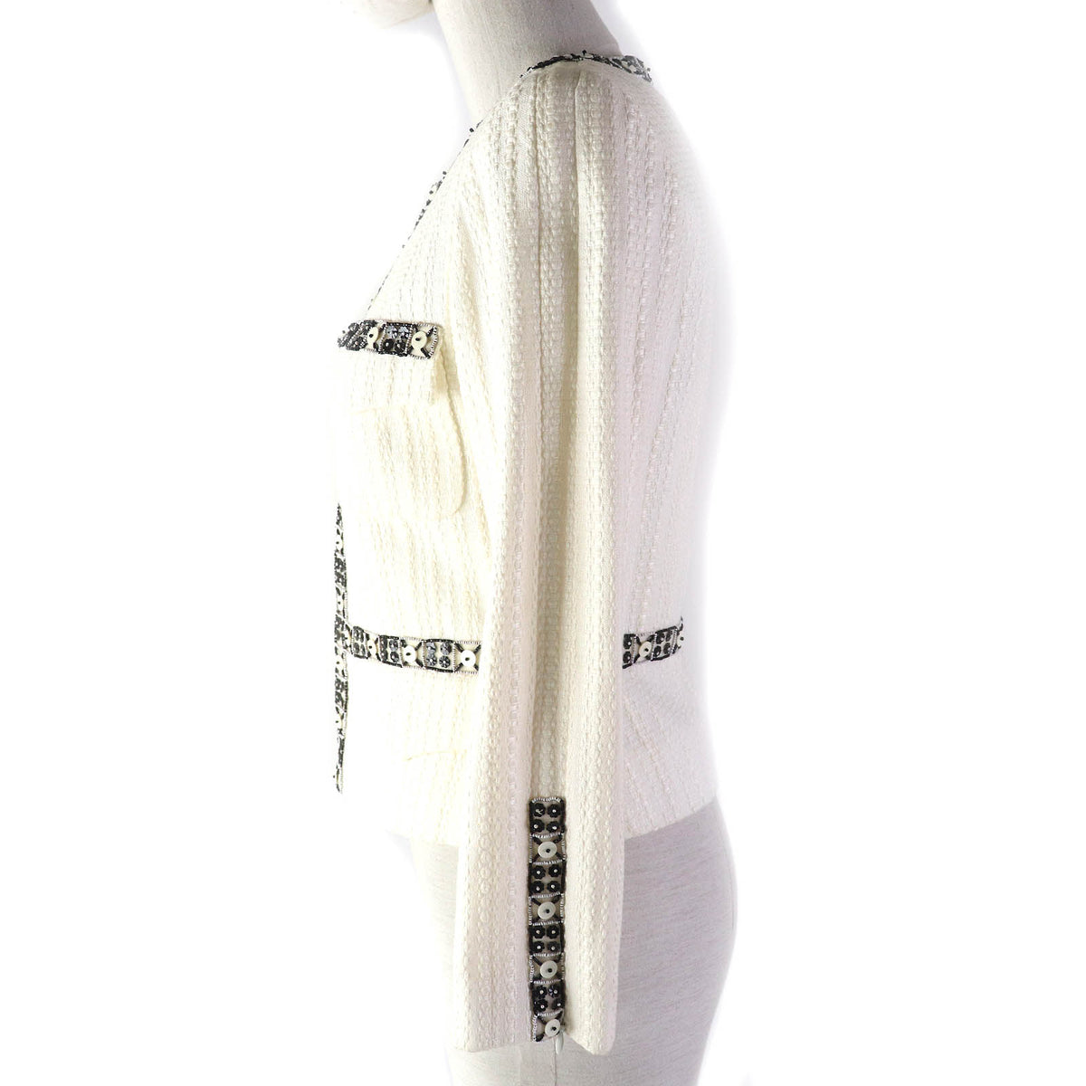 CHANEL ノーカラージャケット