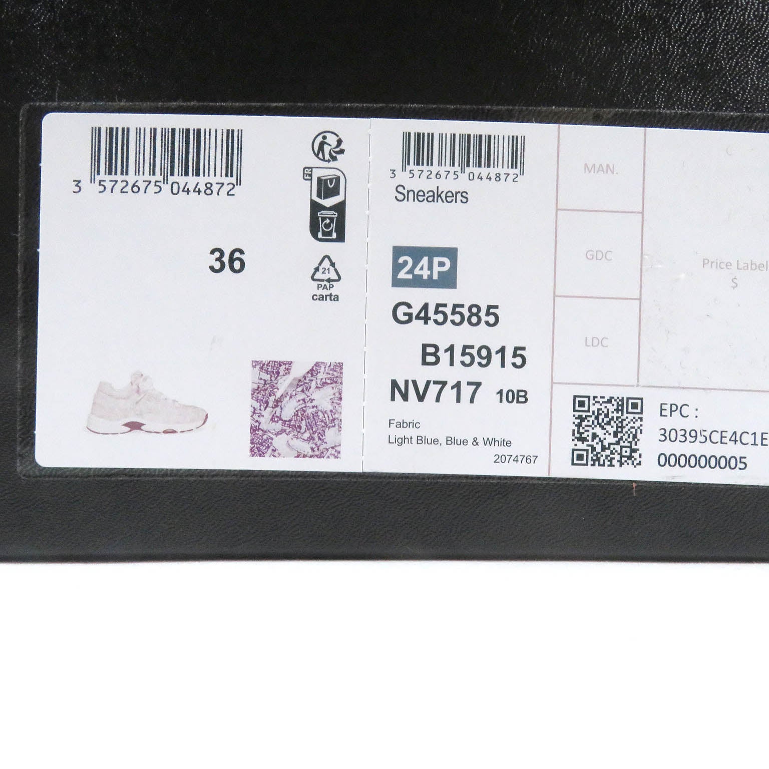 CHANEL ローカットスニーカー