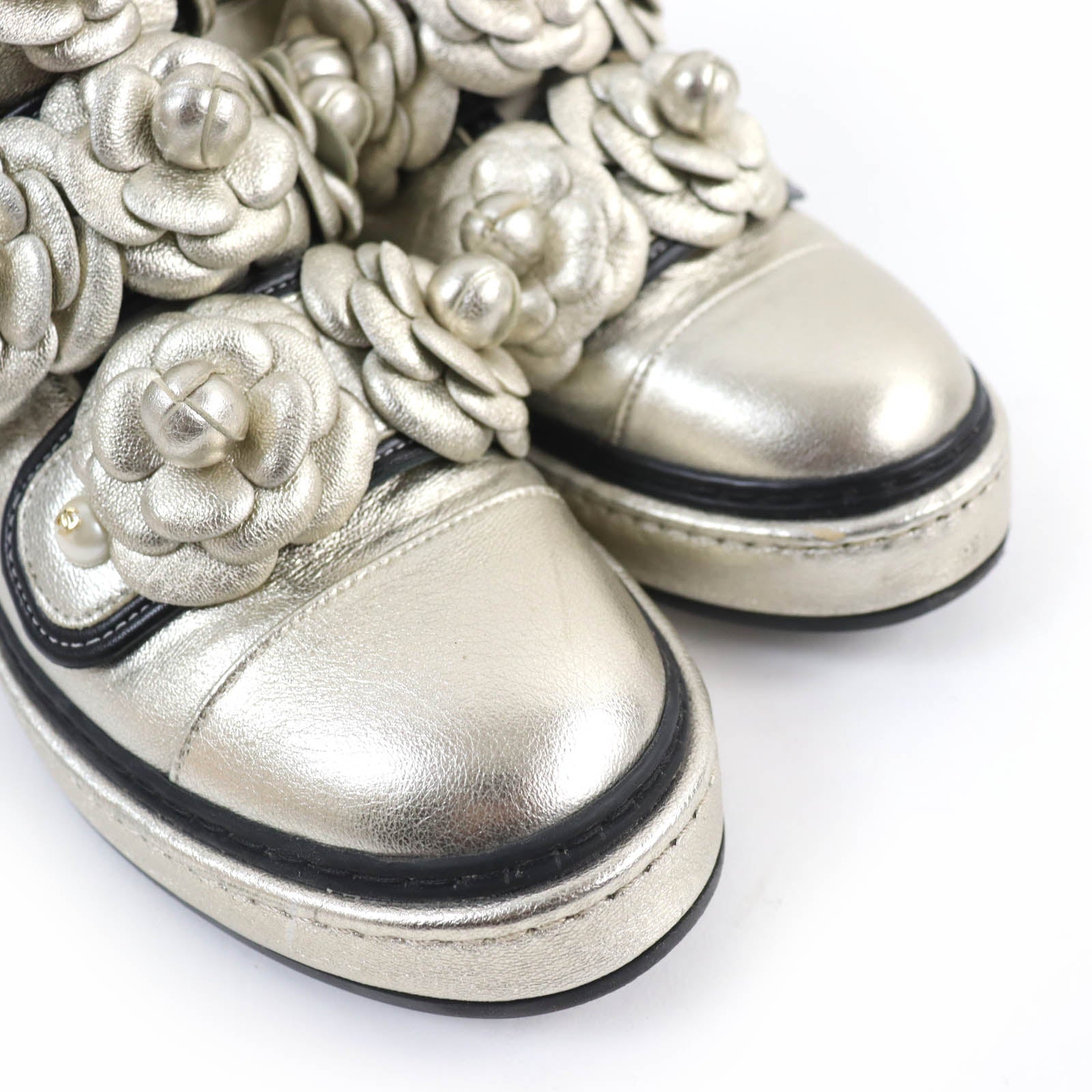 CHANEL ハイカットスニーカー