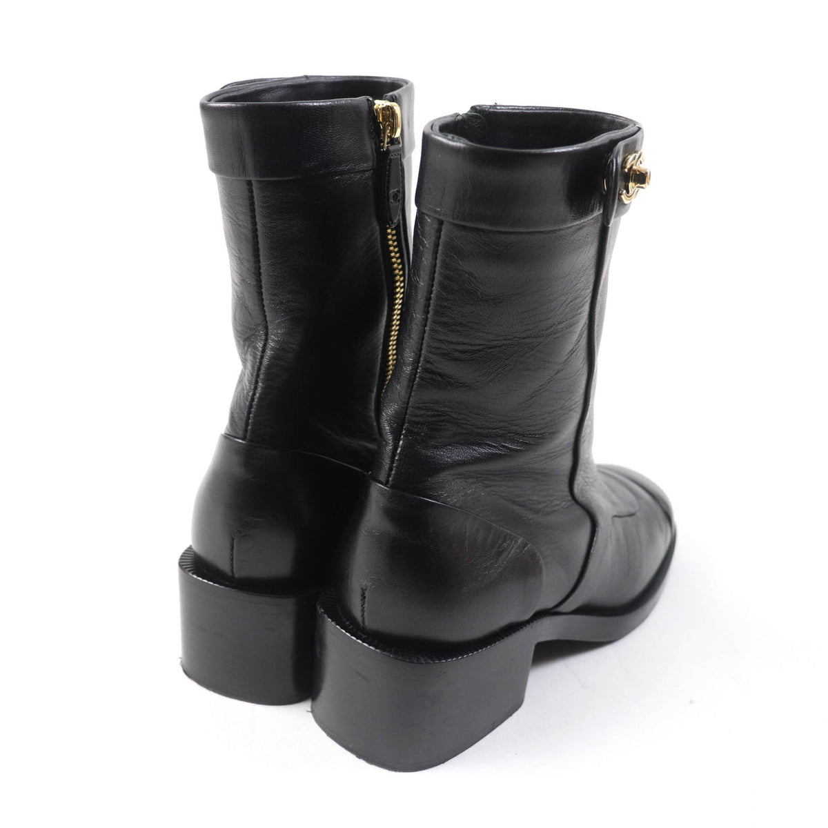 CHANEL ショートブーツ