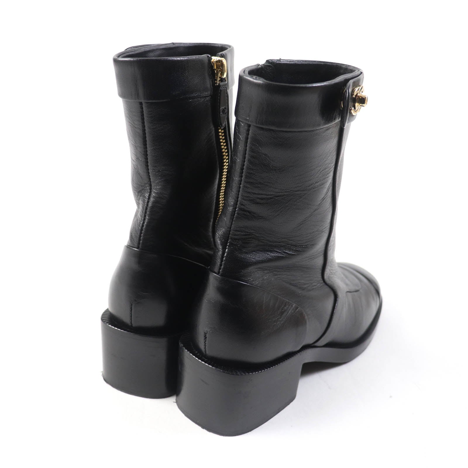 CHANEL ショートブーツ