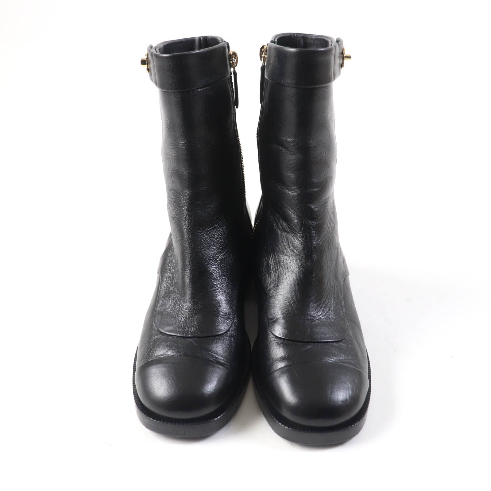 CHANEL ショートブーツ