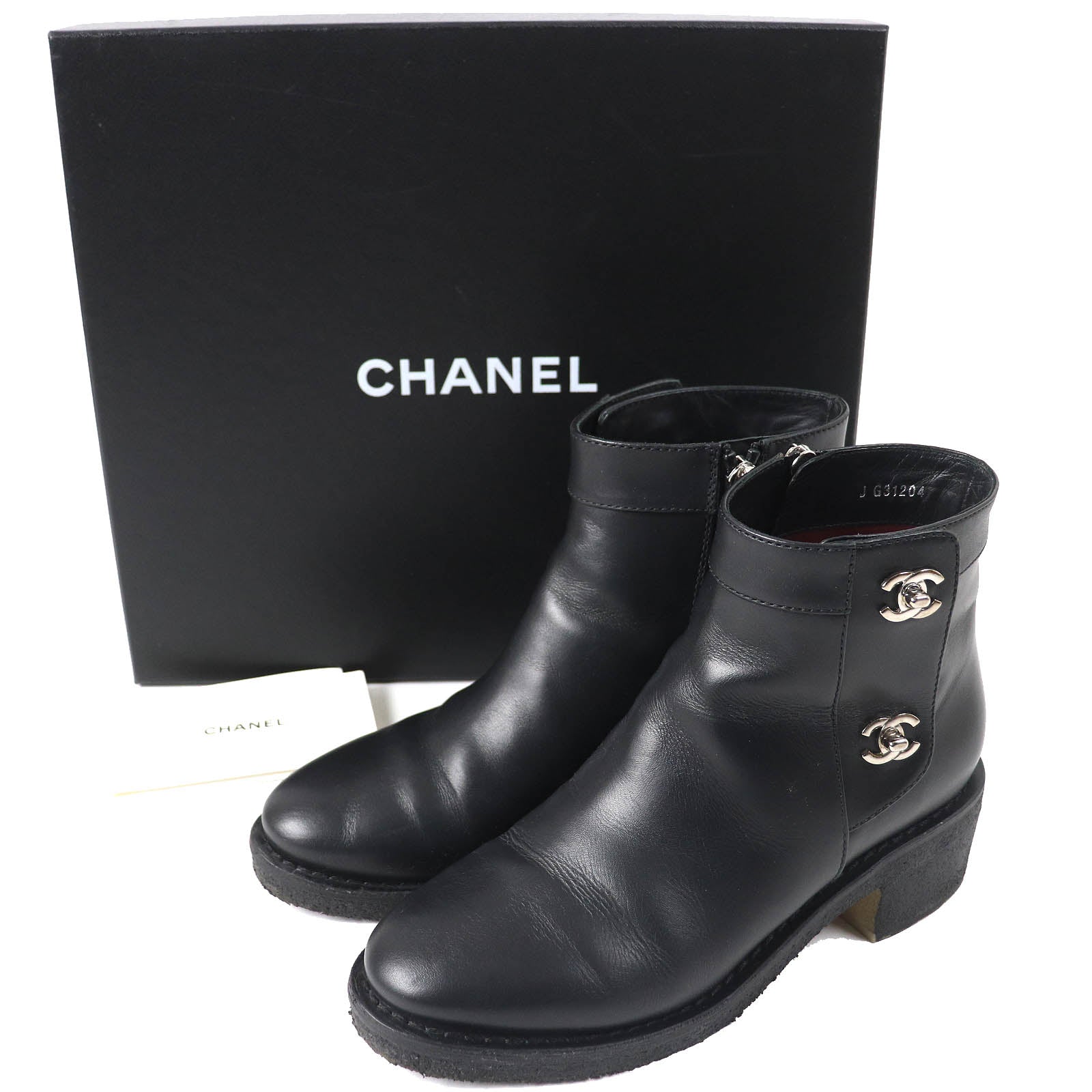 CHANEL ショートブーツ