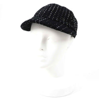 CHANEL black tweed CC logo women's accessory / シャネル レディース ブラック ツイード CCロゴ アクセサリー
