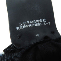 CHANEL black tweed CC logo women's accessory / シャネル レディース ブラック ツイード CCロゴ アクセサリー
