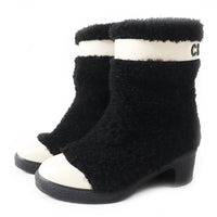 CHANEL ショートブーツ