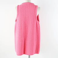 CHANEL pink CC logo women's cardigan / シャネル レディース ピンク CCロゴ カーディガン