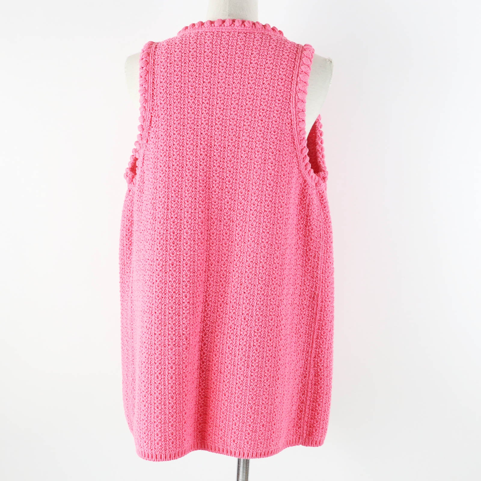 CHANEL pink CC logo women's cardigan / シャネル レディース ピンク CCロゴ カーディガン
