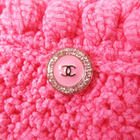CHANEL pink CC logo women's cardigan / シャネル レディース ピンク CCロゴ カーディガン