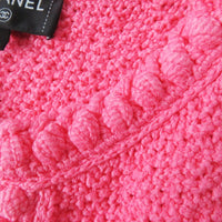 CHANEL pink CC logo women's cardigan / シャネル レディース ピンク CCロゴ カーディガン