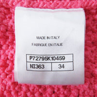 CHANEL pink CC logo women's cardigan / シャネル レディース ピンク CCロゴ カーディガン