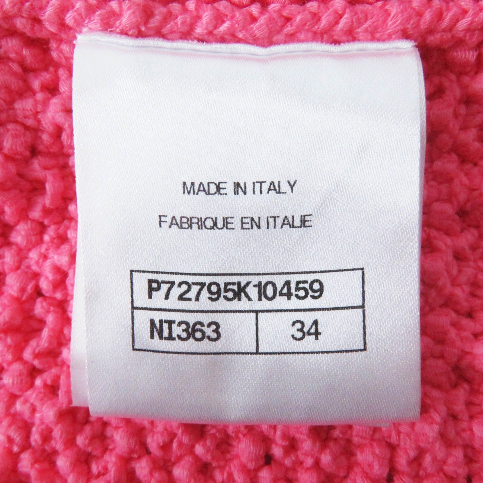 CHANEL pink CC logo women's cardigan / シャネル レディース ピンク CCロゴ カーディガン