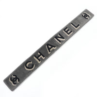 CHANEL grey CC logo women's accessory / シャネル レディース グレー CCロゴ アクセサリー