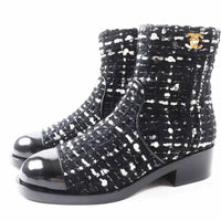 CHANEL ショートブーツ