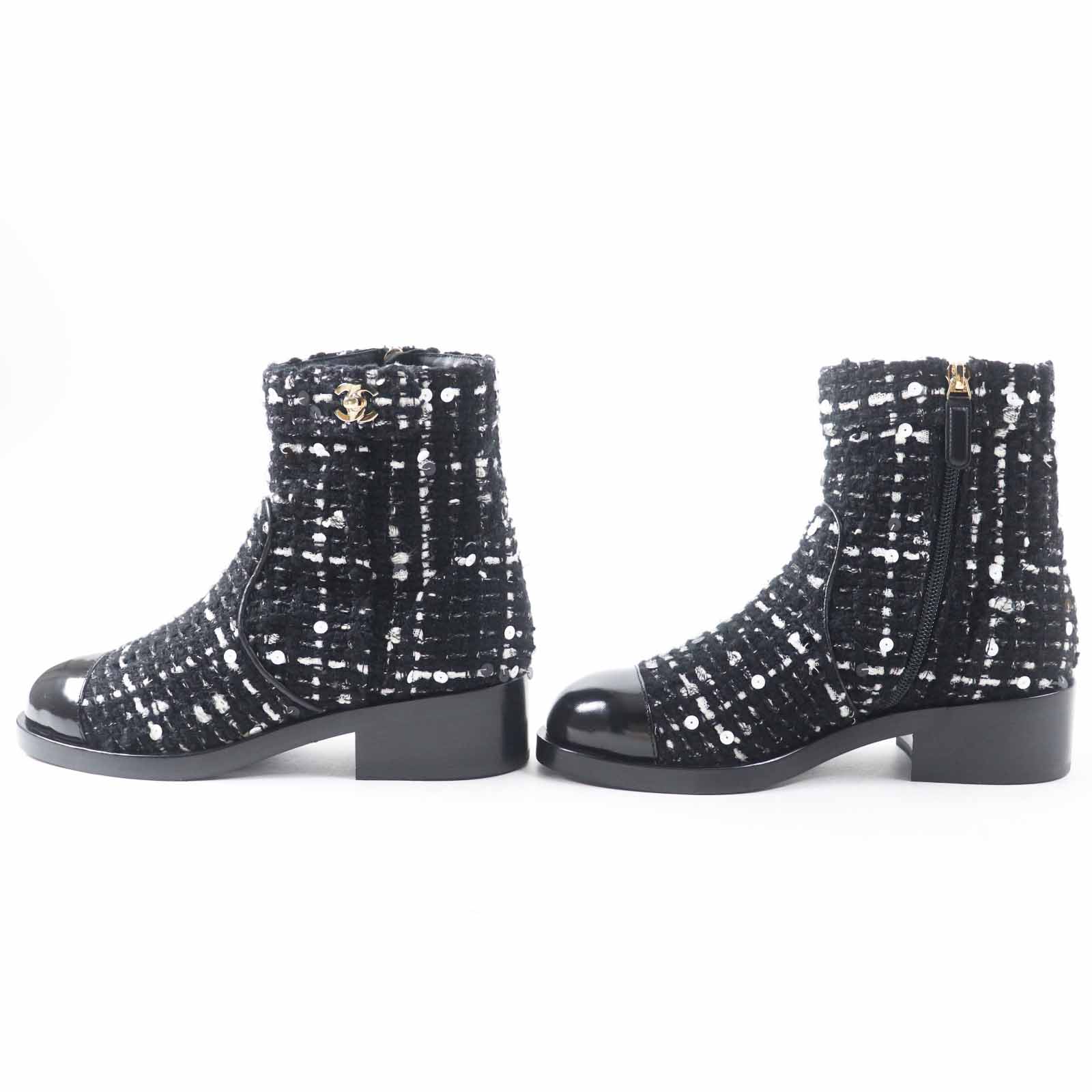 CHANEL ショートブーツ