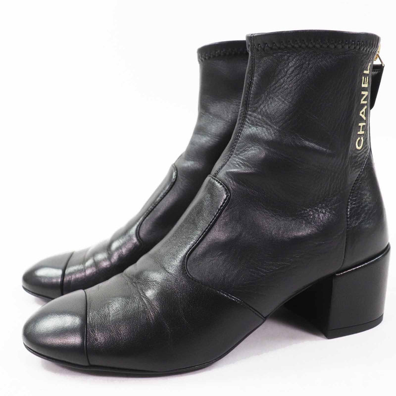 CHANEL ショートブーツ