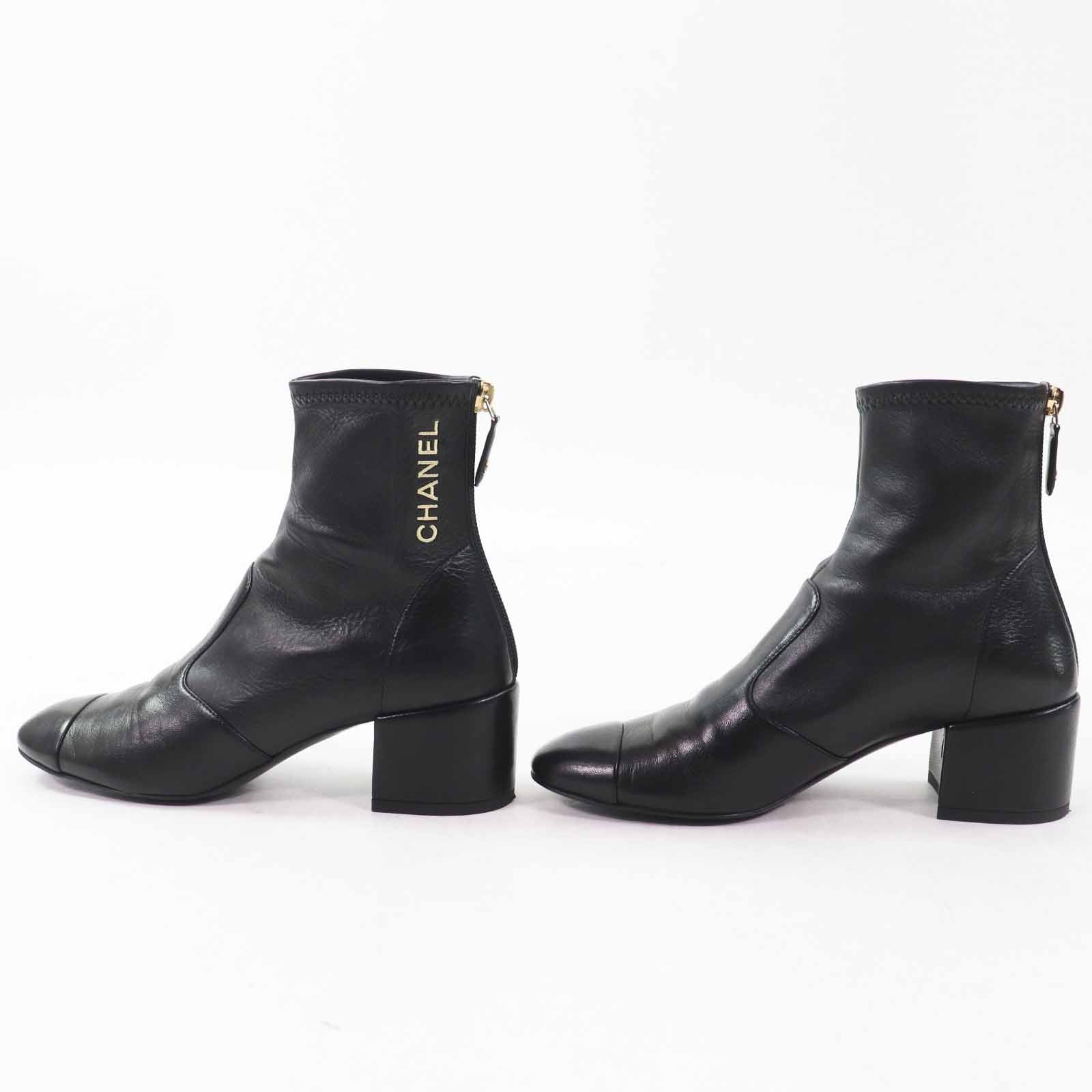 CHANEL ショートブーツ