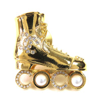 CHANEL gold CC logo pearl crystal women's accessory / シャネル レディース ゴールド CCロゴ パール クリスタル アクセサリー