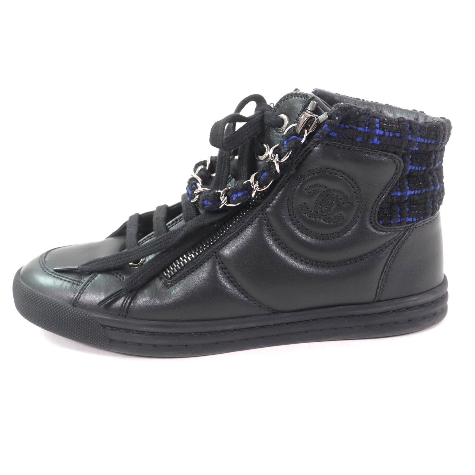 CHANEL ハイカットスニーカー