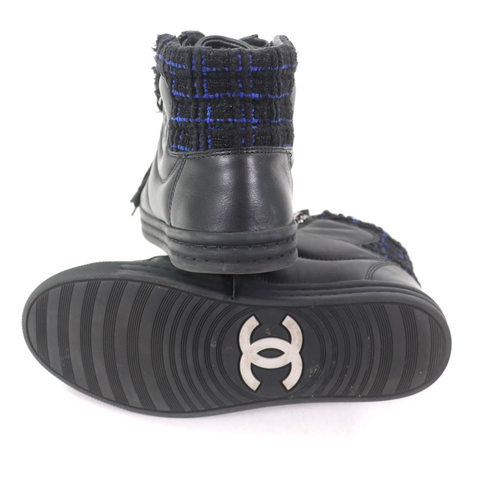 シャネル CHANEL ハイカットスニーカー レディース ココマーク