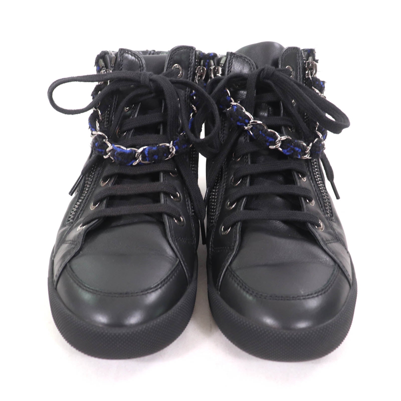 シャネル CHANEL ハイカットスニーカー レディース ココマーク